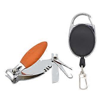 Stainless Steel Fishing Pliers Tool Essential Set Including 4 In 1 Line Cutter Hook Extractors Knots Untangler And Blade