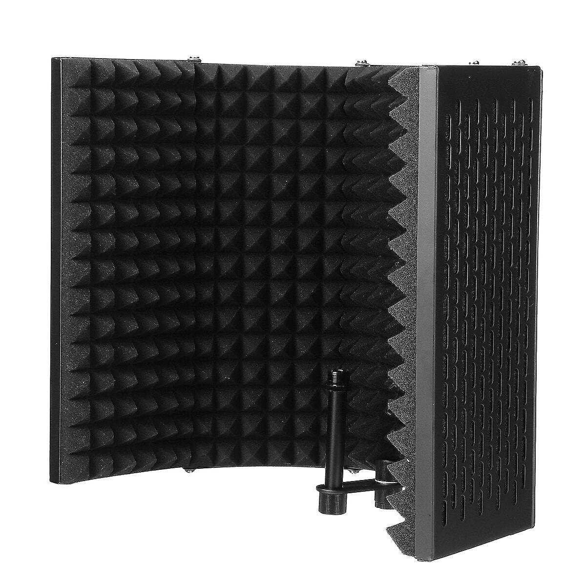 Foldable Microphone Acoustic Isolation Shield Foams Studio Panel For Recording Live Broadcast Accessories