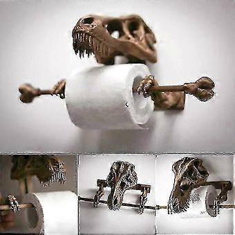 T-rex Uchwyt na papier toaletowy Akcesoria łazienkowe z nadrukiem 3D Rolka papieru Stojak do przechowywania Łazienka Decor Nowy
