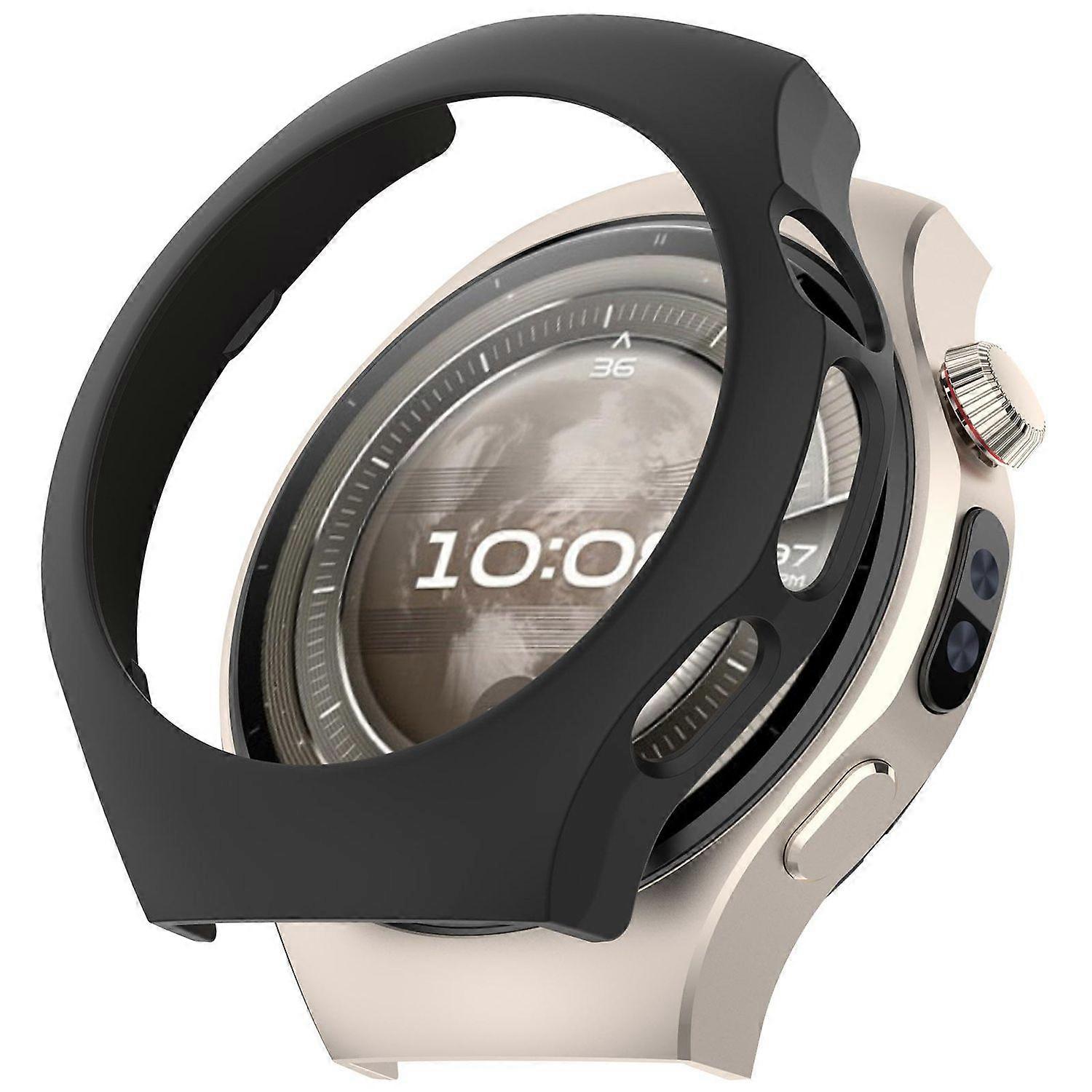 For Huawei Watch 5 46mm Plastic Smart Watch Protective Case Cover Black