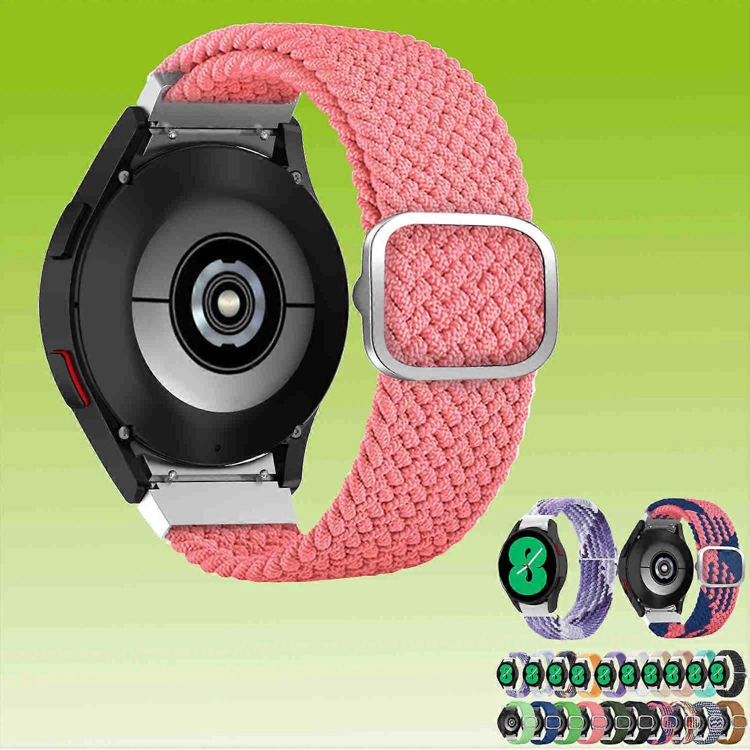 Woven Nylon Band for Samsung Galaxy Watch FE 6 5 4 Normal Pro Classic all sizes