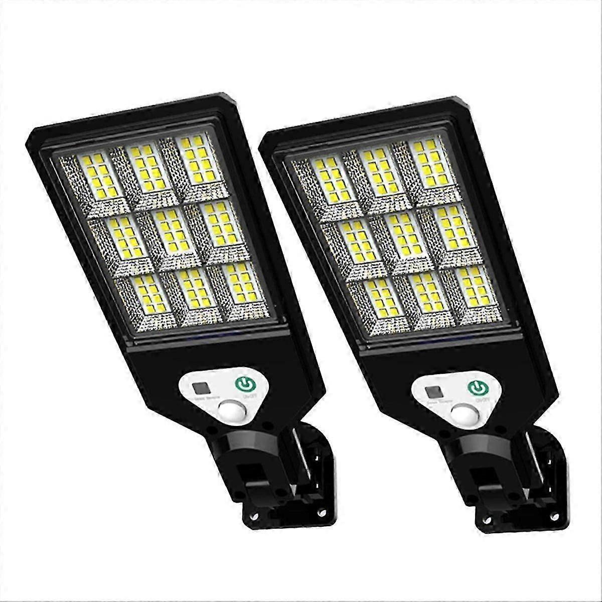 2PCS Outdoor LED Solar Wall Light Solar Lights Motion Sensor