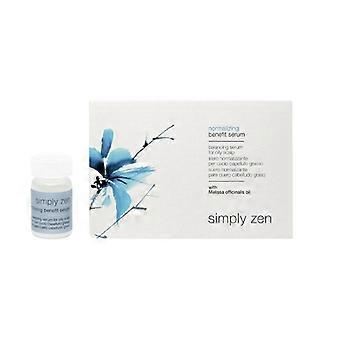 Set, Simply Zen, Normalizing, Leave In Scalp Treatment Serum, For Rebalancing, 12 pcs, 5 ml