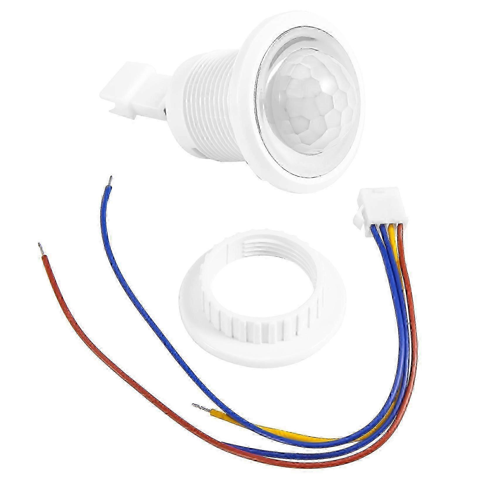 Mini PIR Infrared Motion Sensor Detection 220V Adjustable Time Infrared Automatic LED Light Witch JN