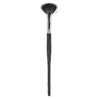 Fan Highlighter Brush Multifunctionele Zachte Borstelharen Fan Vormige Make-up Borstel Voor Highlighter Blush Los Poeder