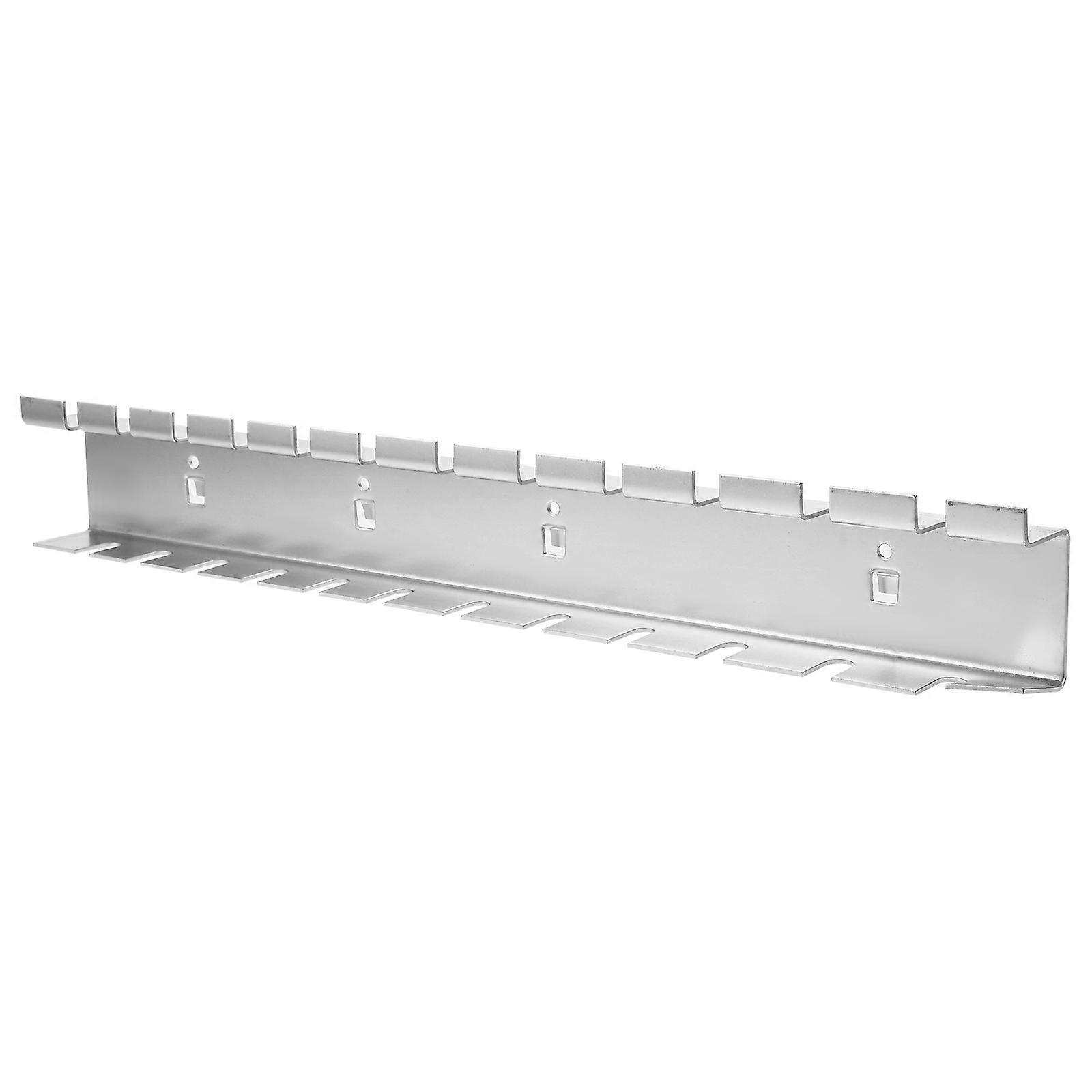 1Pc Pegboard Screwdriver Holder Wall Mount Tool Bracket Storage Rack