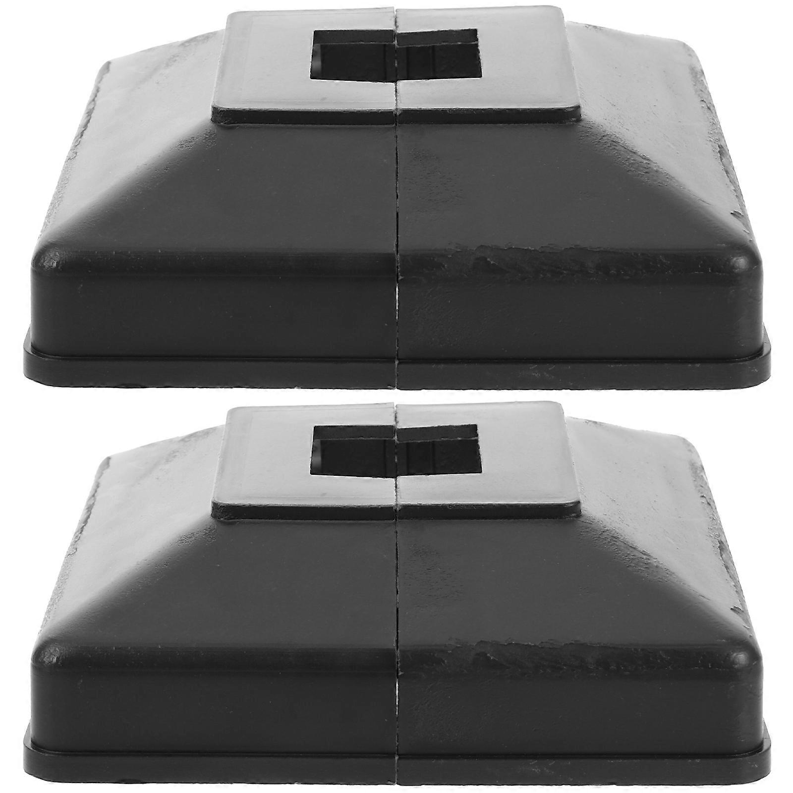 2pcs Column Wrap For Porch Light Post Cap Split Post Cover Post Trim Accessory