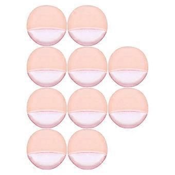 10pcs Comfortable Powder Puffs  Makeup Applicators Girl Foundation Puffs