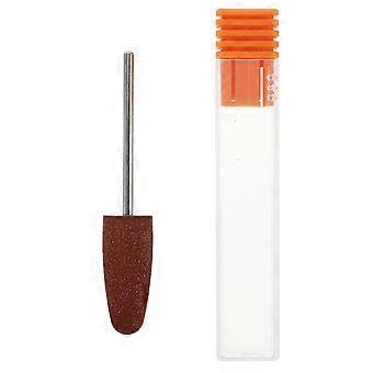 Coffee Silicone Nail Drill Bit for Nail Art Electric Manicure Use