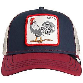 Goorin Bros Rooster Trucker Hat - Black/Red