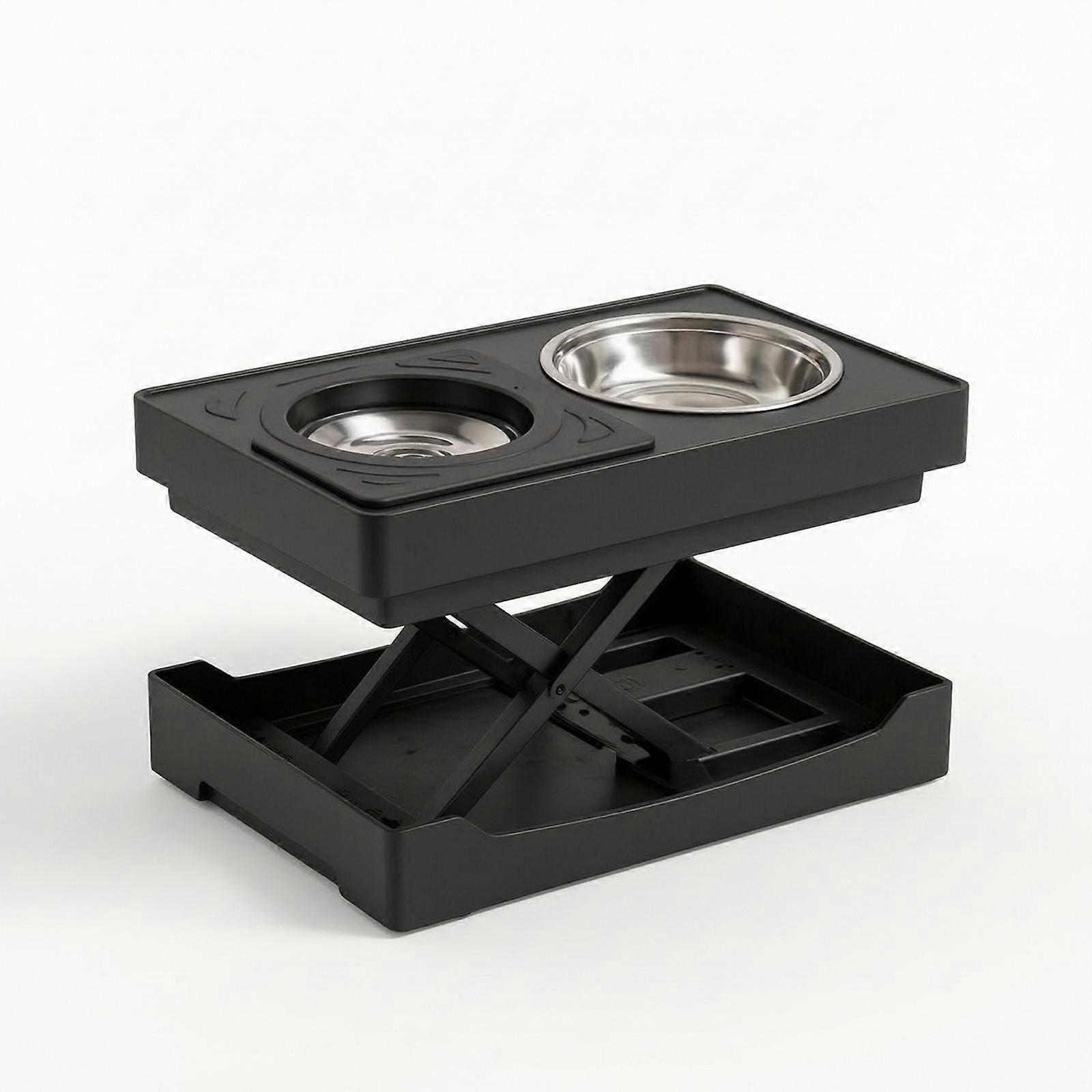 Adjustable Dog Feeder with Wireless Controller Control Elevated Raised Dog Bowl