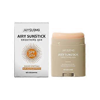 Sunscreen Stick SPF 50+ - Semi-Matte Sun Protection Bar, No White Cast, Broad Spectrum SPF50+, Lightweight, Water-Resistant Sunblock for Face & Body