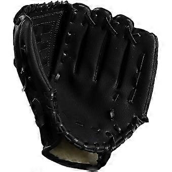 Baseball Glove Pu Leather Thickening Catcher's Mitt Baseball Left Hand Gloves Fit compatible with Adult/youth/kids/children's Beginner
