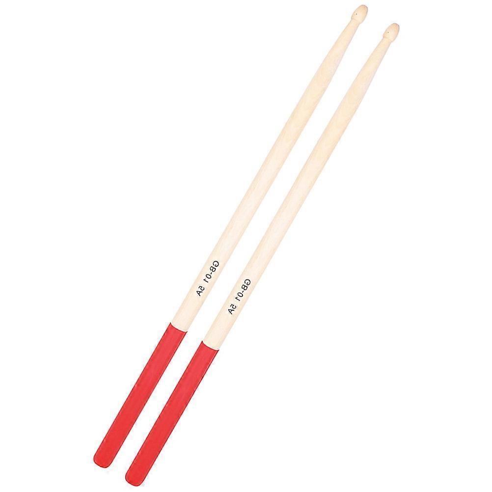 Maple Red Drumsticks for Playing Drums 1Pair Electronic Drum Practice Sticks
