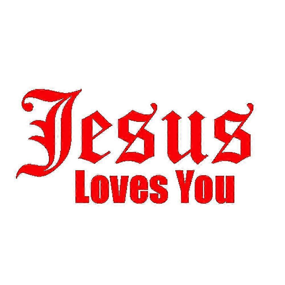 Self Adhesive Jesus Car Sticker