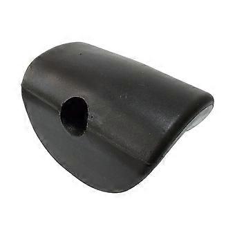 Training Equipment Leg Support Holder Replacement, Molded ABS U-Shaped Black Part for Home Fitness Table Maintenance and Daily Use Multicolor