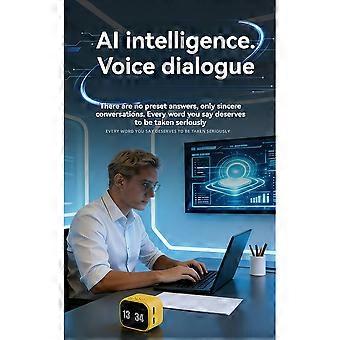 Smart AI Chatbot Desktop Learning Companion WiFi Voice Control Multilingual Assistant for Kids Educational Learning
