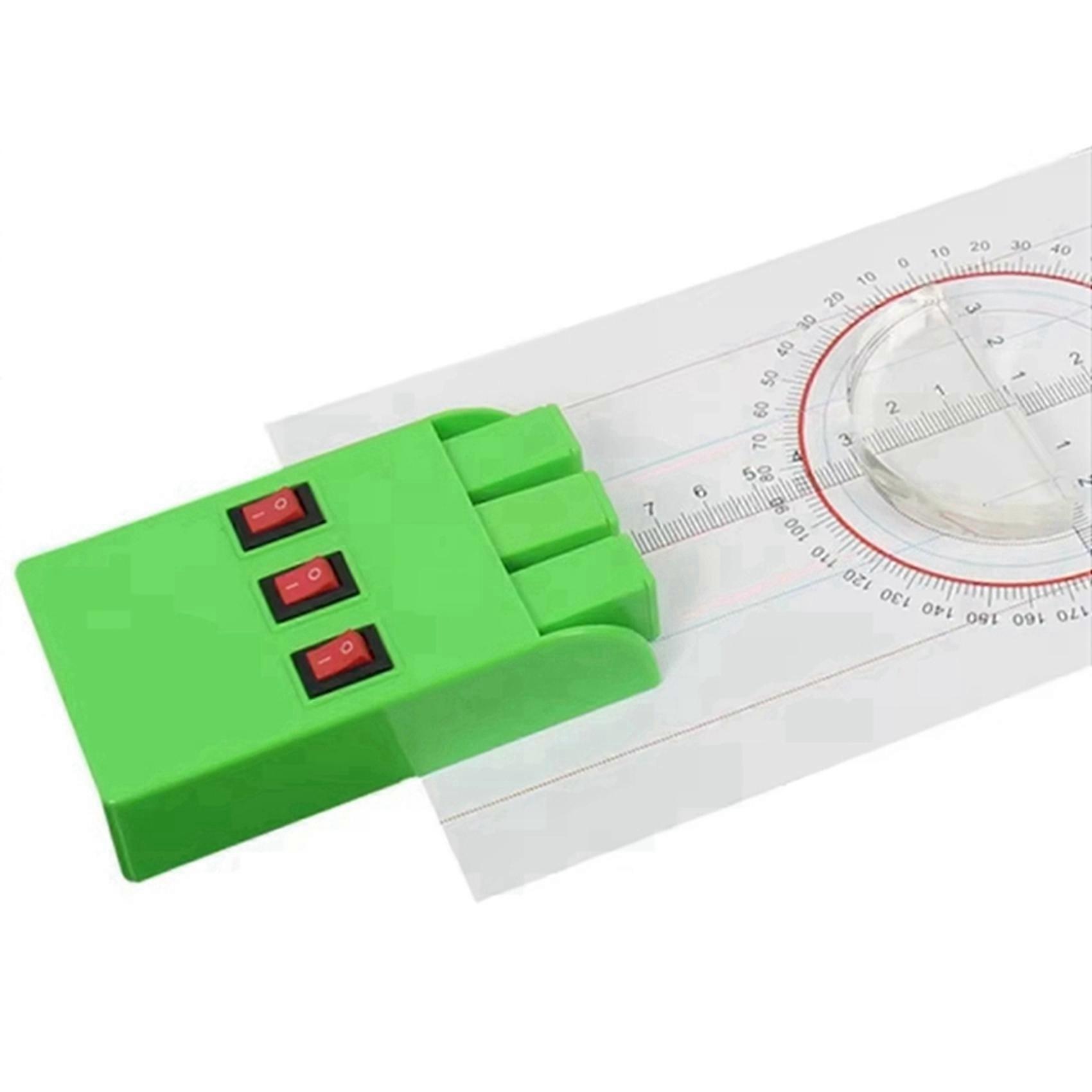 5X Three Way Parallel Lasers Light Source Set for Students and Educators 10x6cm Physics Optical Experiment Equipment