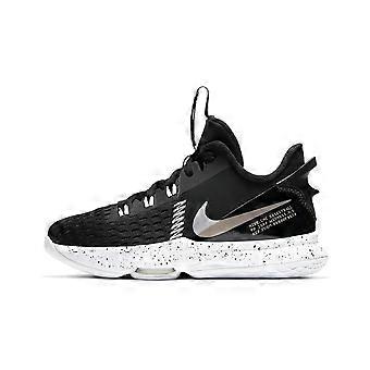 Nike LeBron Witness 5 Preto Prata Metálico GS CT4629-001