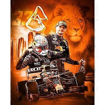 F1 Max Verstappen Jigsaw Puzzle Brain Teaser SD047