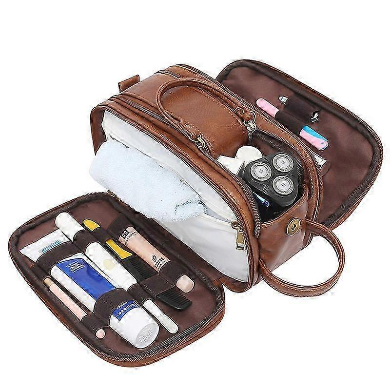 Compact PU Travel Toiletry Bag
