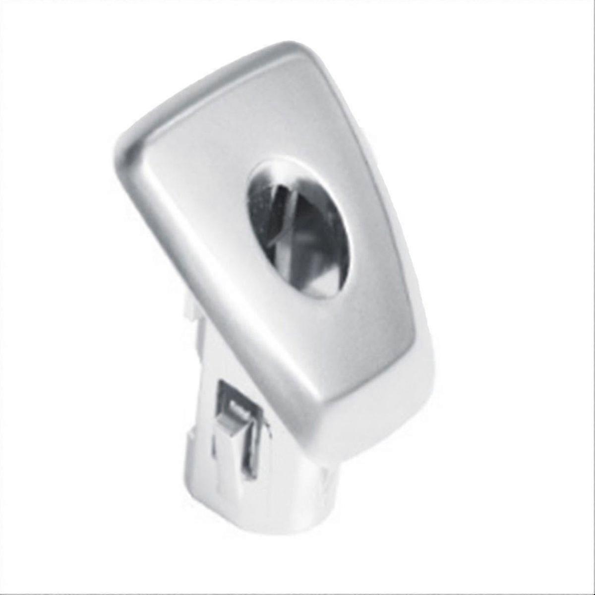 Rear Door Bolt Cover ABS Silver