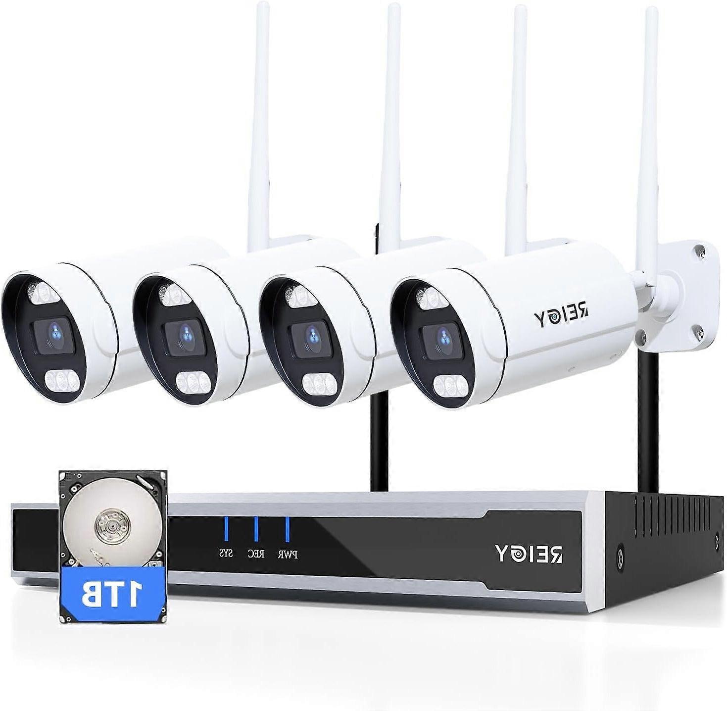 5MP Bewakingscamera Systeem - Beveiligingscamera - CCTV Camera - Videobewaking