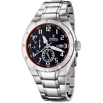 Feast Quarz Analog Man Uhr mit Edelstahl Armband F16483/2