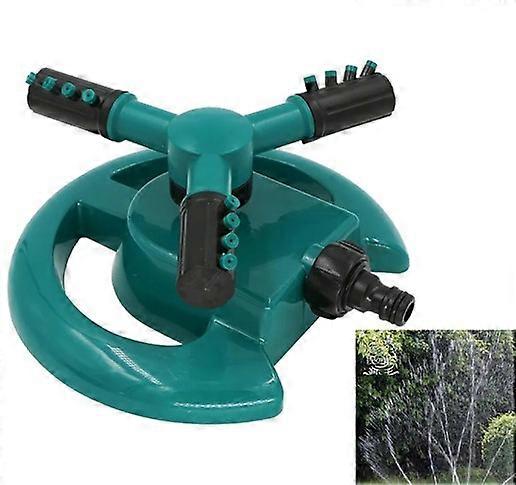 Automatic Garden Sprinkler With 360-Degree Coverage Durable Plastic