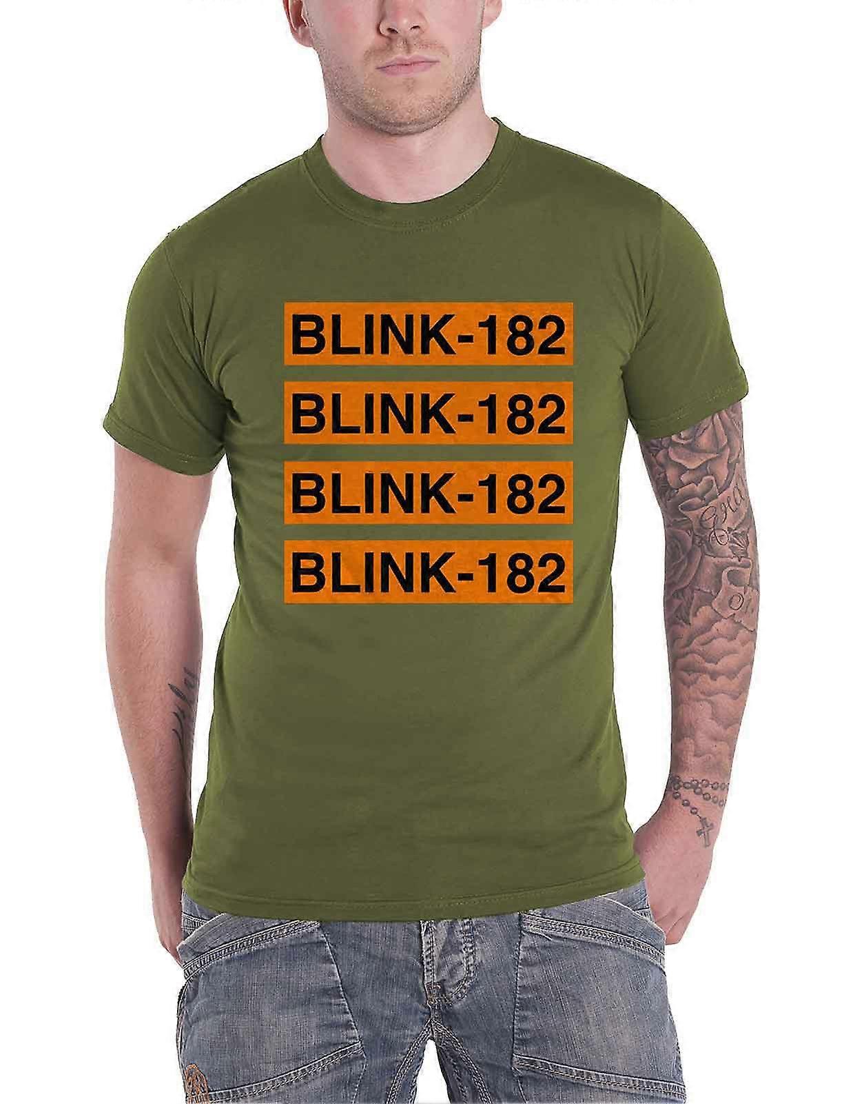 Blink-182 Logo Repeat T Shirt