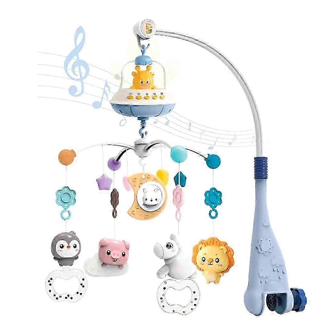 Musical Crib Mobile With Light Projection