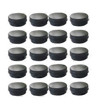Travel Storage Box Screw Thread Cream Container for Cosmetics 60Pcs