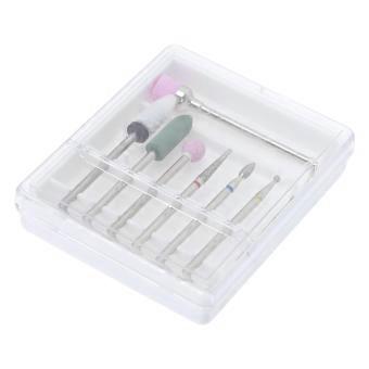 Steel Manicure Drill Bits Set for Cuticles and Acrylic Nails