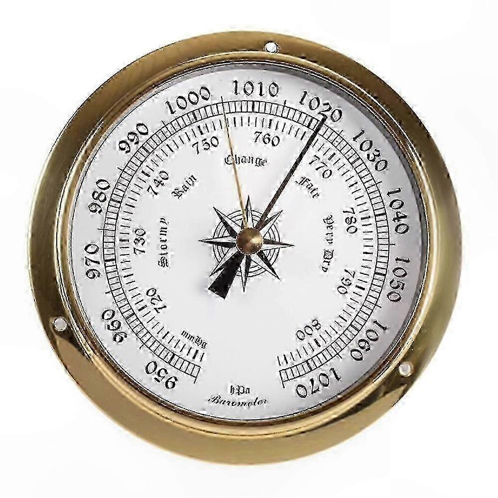 Marine Copper Barometer Hanging Wall Mount