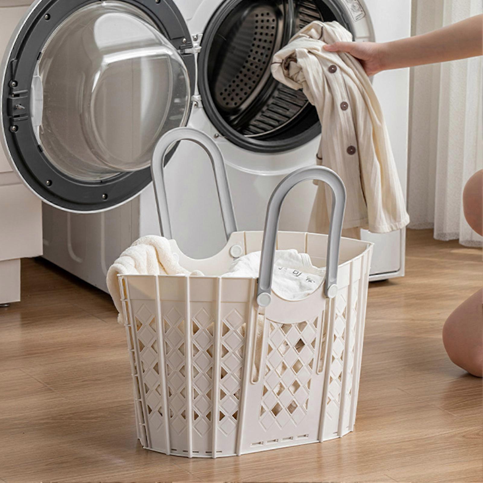 40L Foldable Plastic Laundry Bin