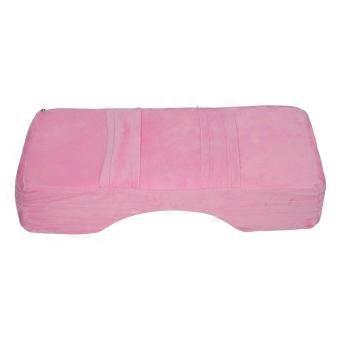 Cuscino di estensione delle ciglia Supporto per il collo Cuscino per ciglia Cuscino per ciglia morbido e traspirante in memory foam Cuscino per ciglia a forma di U per salone di bellezza rosa