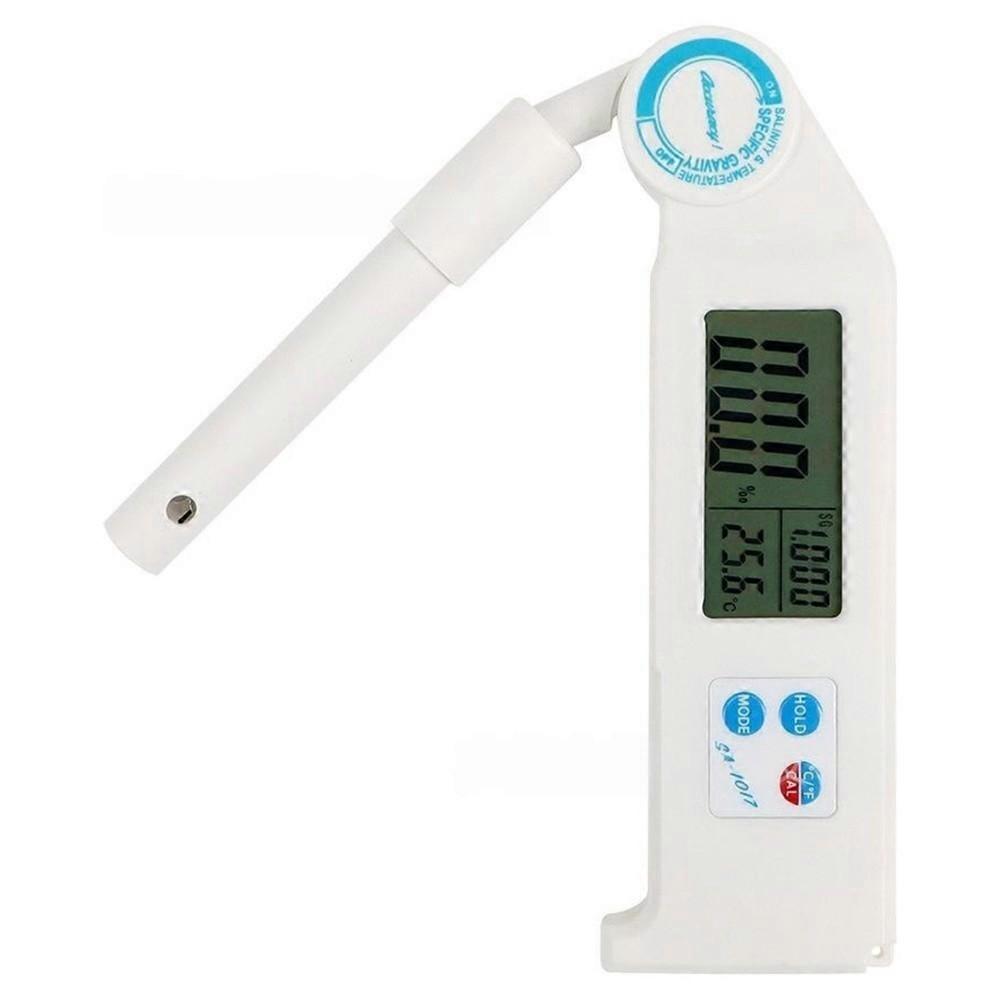 Foldable Salinity Meter,A Water Quality Tester for Measuring Salinity, Specific Gravity, and Temperature