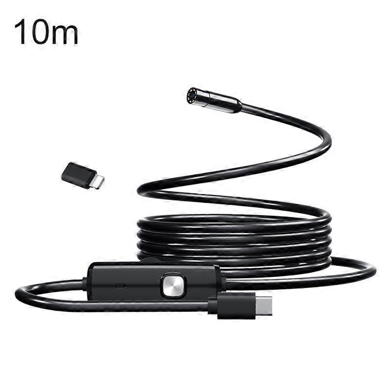 8mm Digital Endoscope 10m Hard Cable