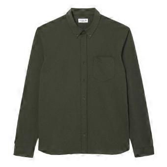 Lacoste Mens Cotton Jersey Regular Long-Sleeved Shirt