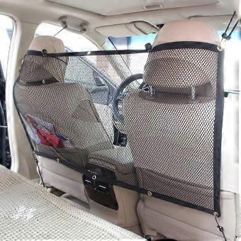 Pet Car Safety Barrier Net, 115x62cm, Protective Mesh for Vehicles
