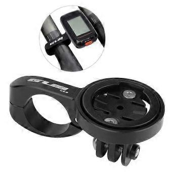 Bicycle TT Handlebar Computer Mount 22.2mm with 4 Adapters Compatible with Garmin Bryton Cateye Sports Camera