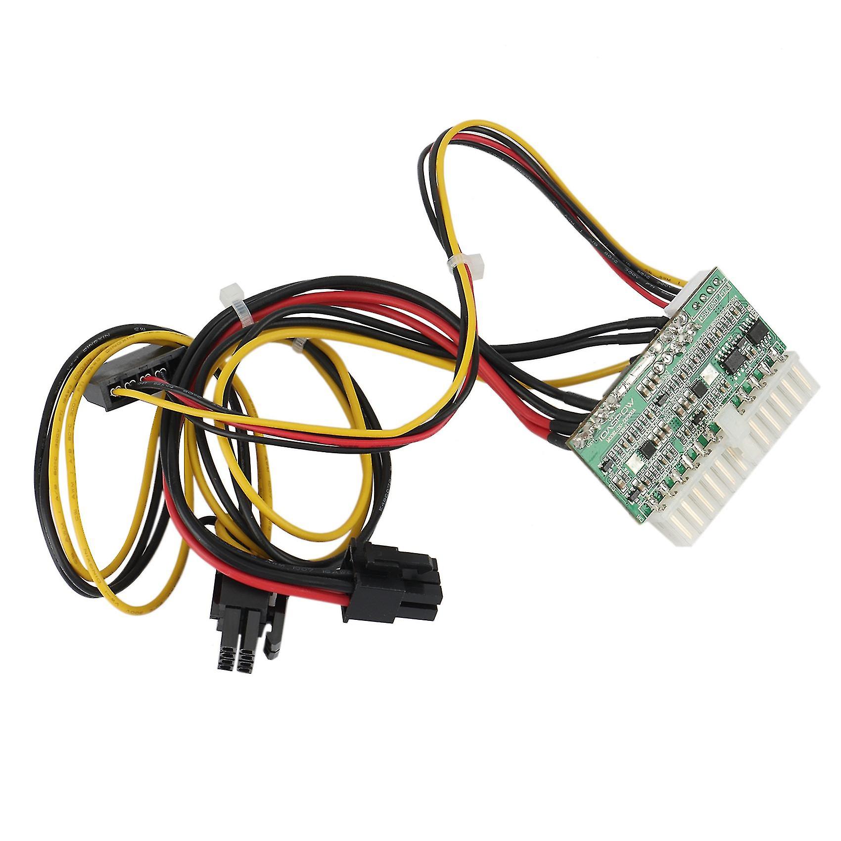 Pci-e 6pin Male Output Dc 12v 300w Dc-atx-300w 24pin Pico Atx Switch Psu Power Supply Module For Bt
