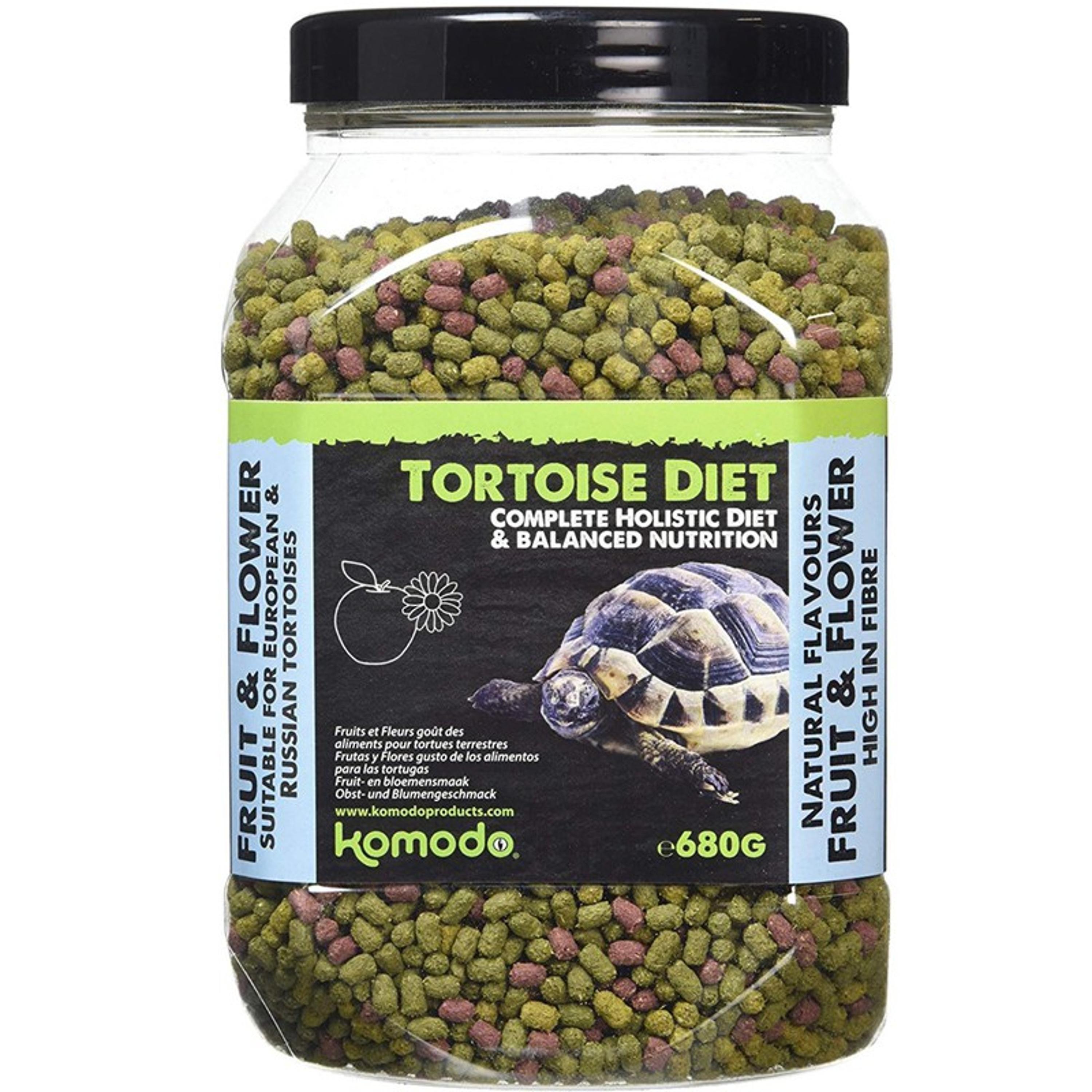 Komodo Complete Holistic Tortoise Diet Fruit and Flower 680g