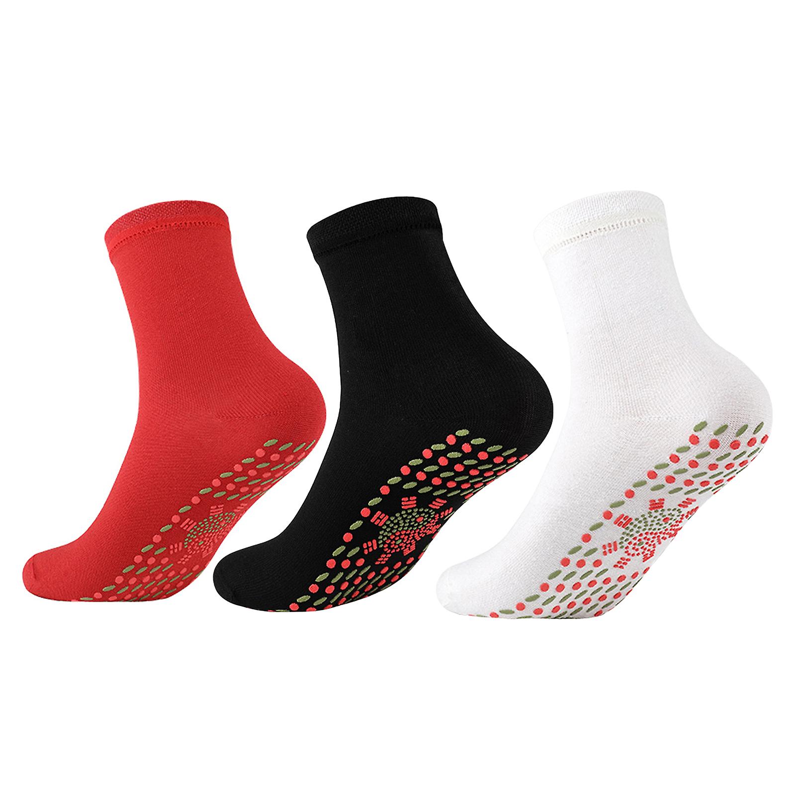 Wormwood Heating Socks Heating Socks Comfortable Elastic Durable Warm Cold Washable Cotton Socks