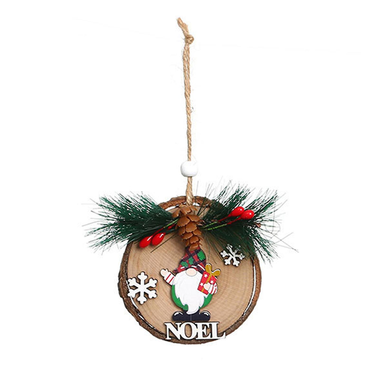 Xmas Christmas Hanging Ornaments Colorful Delightful Christmas Pendant Nice Gifts For Friends Families