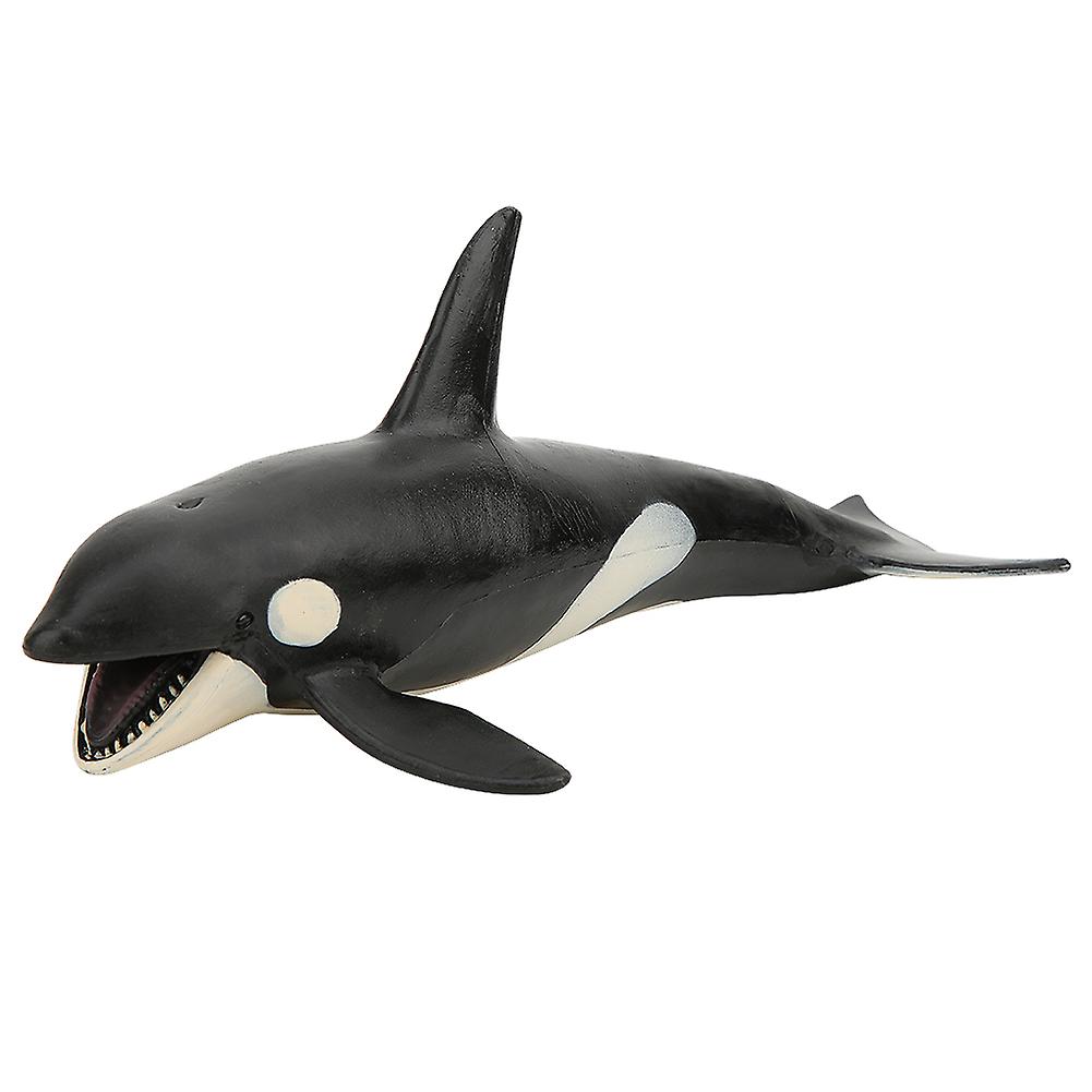 Killer Whale Shape Simulation Animal Model Marine Life Children Static Solid Toys