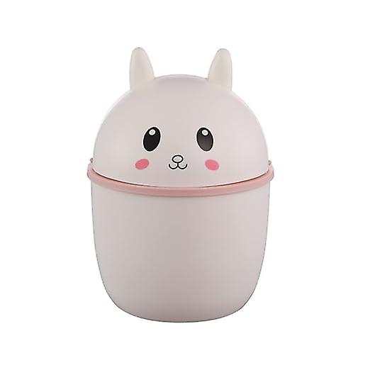 Cute Mini Panda Tipping Box for Office Trash Rubbish