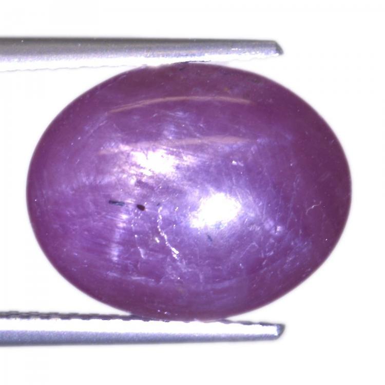 11,42ct.star Ruby Cabochon Oval Cut awo77