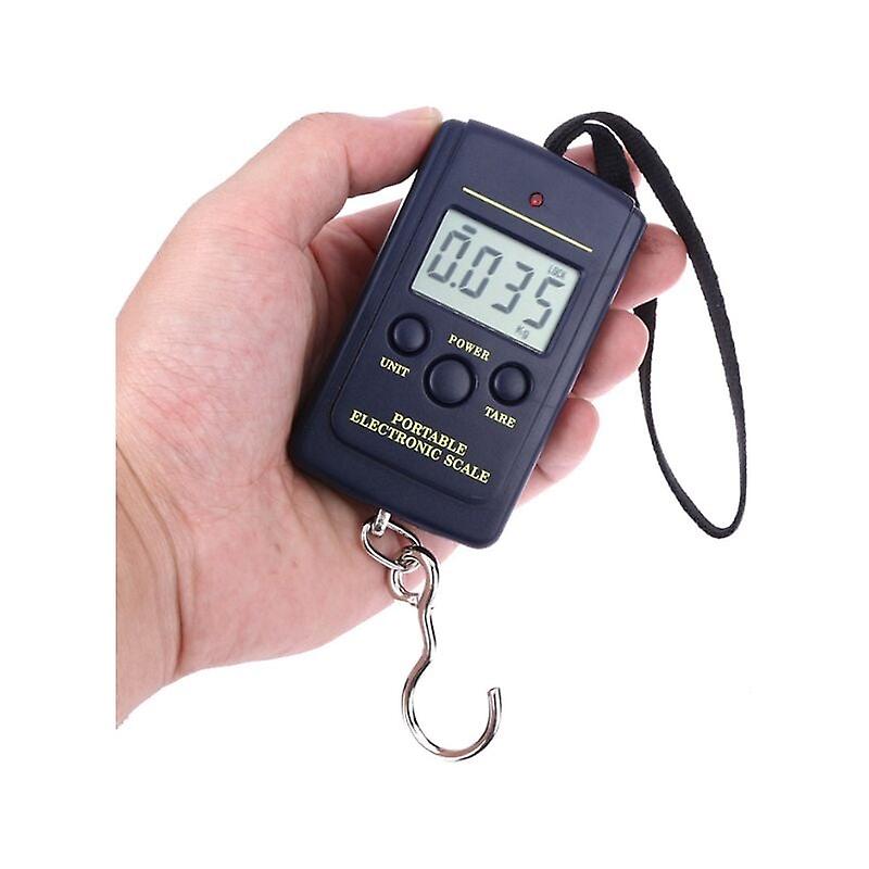 Portable Electronic Scale Mini Portable Scale Luggage Hook Ladder Portable Hook Ladder with Display(Does not contain battery)