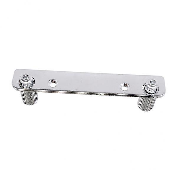 2xTremolo Bridge Double Locking Assembly Systyem Screw Support Bracket Silver